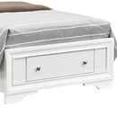 Madrid Twin Storage Bed, White