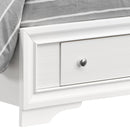 Madrid Twin Storage Bed, White