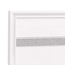 Madrid Twin Storage Bed, White