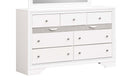 Madrid 9-Drawers Dresser, White