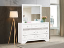 Madrid 9-Drawers Dresser, White