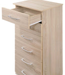 Boston 6-Drawers Chest, Sandle Wood