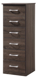 Boston 6-Drawers Chest, Wenge