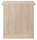 Hudson 3-Drawers Nightstand, Sandle Wood