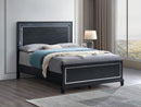 Livingston Queen Box Spring Bed, Black