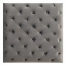 Nola  Ottoman, Dark Gray