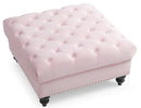 Nola  Ottoman, Pink