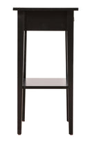 Dalton 1-Drawer Nightstand, Black
