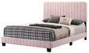Lodi Full Box Spring Bed, Pink