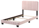 Lodi Twin Box Spring Bed, Pink