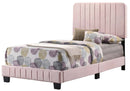 Lodi Twin Box Spring Bed, Pink