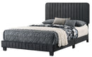Lodi Full Box Spring Bed, Black