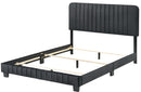 Lodi Full Box Spring Bed, Black