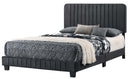 Lodi Full Box Spring Bed, Black