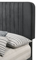 Lodi Twin Box Spring Bed, Black
