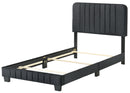 Lodi Twin Box Spring Bed, Black