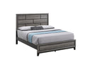 Glasgow Queen Box Spring Bed, Gray