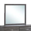 Glasgow 39"L x 35"H Mirror, Gray