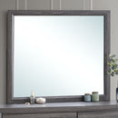 Glasgow 39"L x 35"H Mirror, Gray