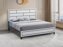 Glasgow King Box Spring Bed, White