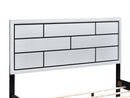 Glasgow King Box Spring Bed, White