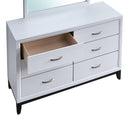 Glasgow 6-Drawers Dresser, White