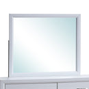 Glasgow 39"L x 35"H Mirror, White