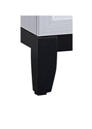 Glasgow 2-Drawers Nightstand, White