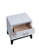 Glasgow 2-Drawers Nightstand, White
