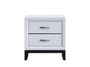 Glasgow 2-Drawers Nightstand, White