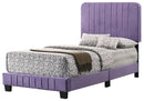 Lodi Twin Box Spring Bed, Purple