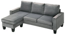 Jessica 77in Sofa, Gray