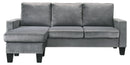 Jessica 77in Sofa, Gray