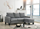 Jessica 77in Sofa, Gray
