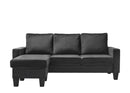 Jessica 77in Sofa, Black