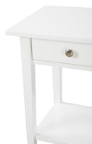Dalton 1-Drawer Nightstand, White