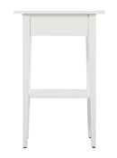 Dalton 1-Drawer Nightstand, White