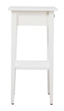 Dalton 1-Drawer Nightstand, White