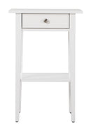 Dalton 1-Drawer Nightstand, White