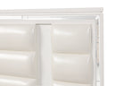 Genoa King Storage Bed, Silver Champagne