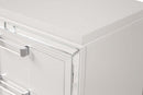 Genoa 6-Drawers Dresser, Silver Champagne