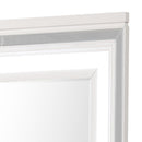 Genoa 44"L x 38"H Mirror, Silver Champagne