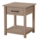 Salem 1-Drawer Nightstand, Sandle Wood