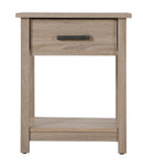 Salem 1-Drawer Nightstand, Sandle Wood