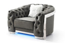 Sapphire Chair, Gray