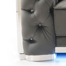 Sapphire 71in Loveseat, Gray