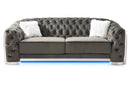 Sapphire 94in Sofa, Gray