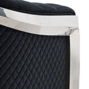 Sapphire 94in Sofa, Black