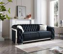 Sapphire 94in Sofa, Black