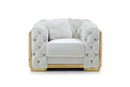 Lexi  Chair, Ivory